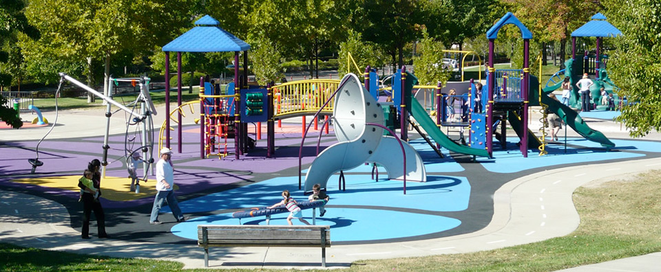 outdoor play surface