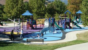 pour in place rubber playground